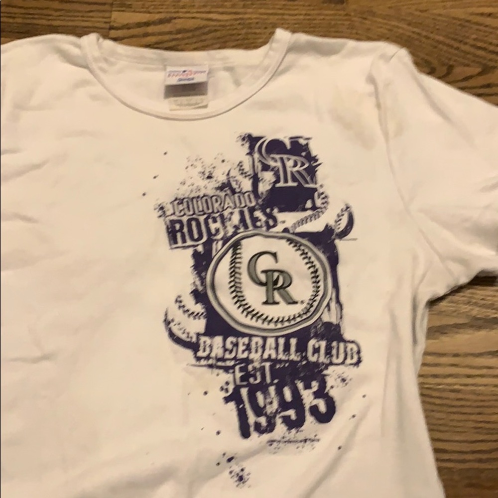 Girls Colorado Rockies T-Shirt